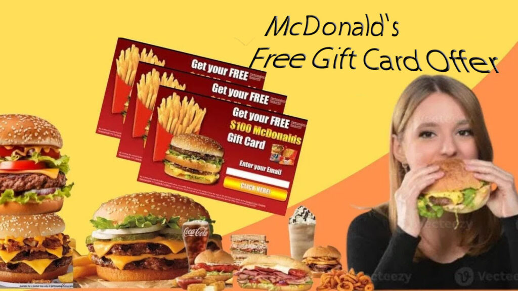 McDonald’s Gift Card Offer – 100% Working Methods (2025 Guide)